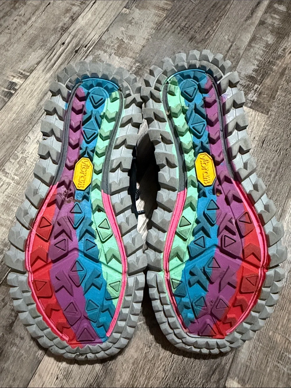 Merrell Women’s Antora 2 Rainbow - Lime, Pink, Yellow, Green, Blue Size 7.5